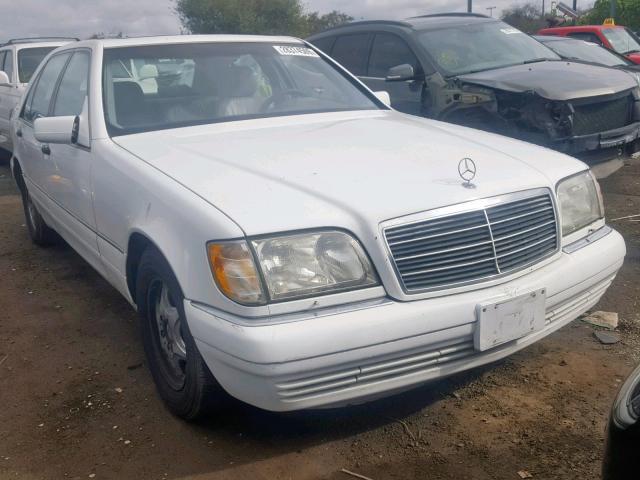 WDBGA43G9VA365420 - 1997 MERCEDES-BENZ S 420 WHITE photo 1