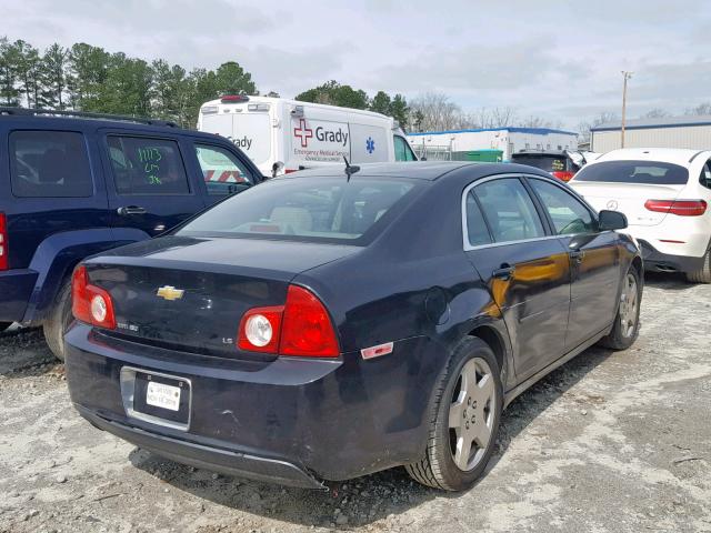 1G1ZG57BX9F121676 - 2009 CHEVROLET MALIBU LS 黑色 照片 4
