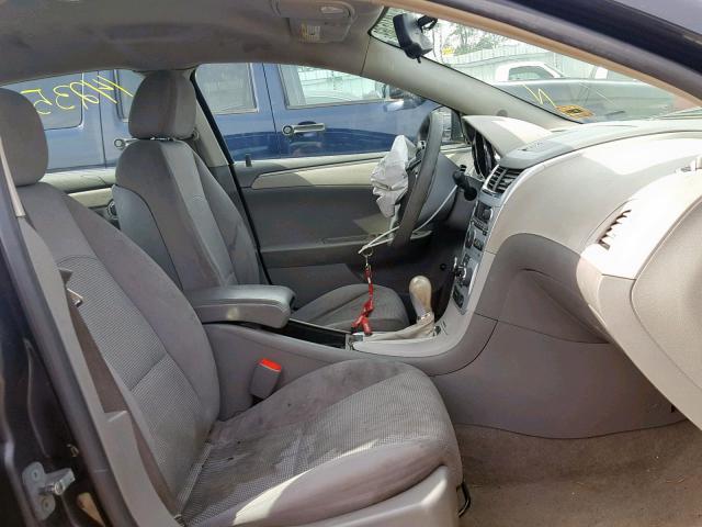 1G1ZG57BX9F121676 - 2009 CHEVROLET MALIBU LS 黑色 照片 5