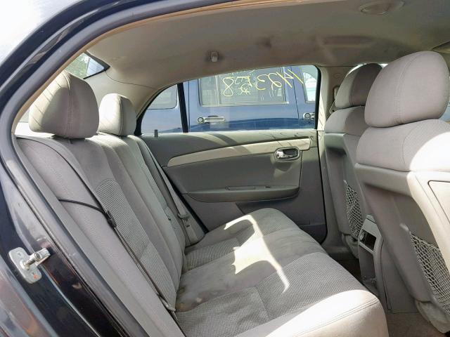 1G1ZG57BX9F121676 - 2009 CHEVROLET MALIBU LS 黑色 照片 6