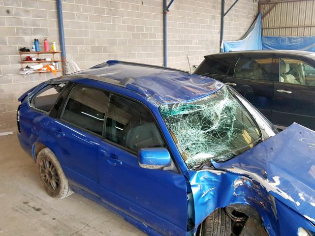 JF1SG66618H710630 - 2008 SUBARU FORESTER S BLUE photo 9