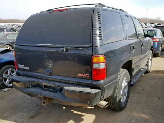 1GKEK63U02J245982 - 2002 GMC DENALI BLACK photo 4