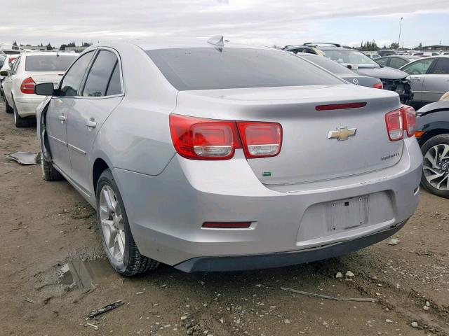 1G11C5SL5FF293392 - 2015 CHEVROLET MALIBU 1LT SILVER photo 3