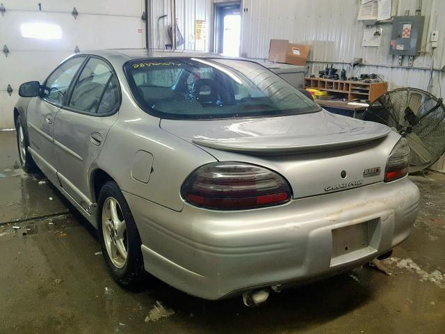 1G2WP52K4XF204247 - 1999 PONTIAC GRAND PRIX SILVER photo 3