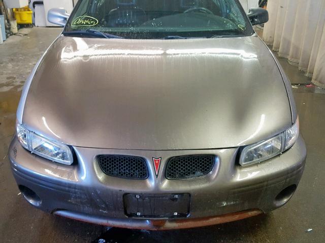 1G2WP52K4XF204247 - 1999 PONTIAC GRAND PRIX SILVER photo 9