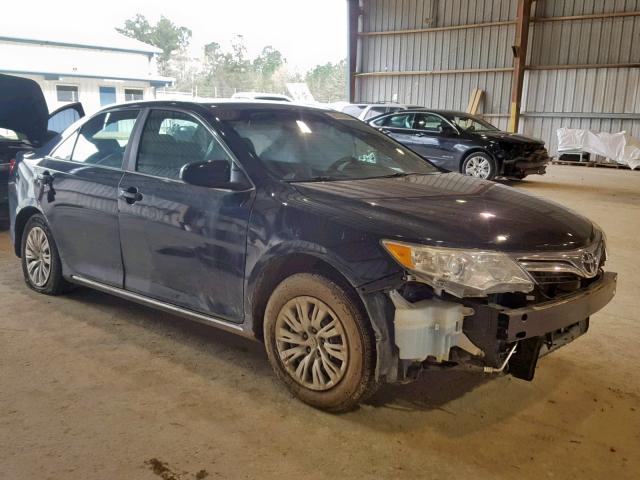 4T4BF1FK8CR260165 - 2012 TOYOTA CAMRY BASE BLACK photo 1