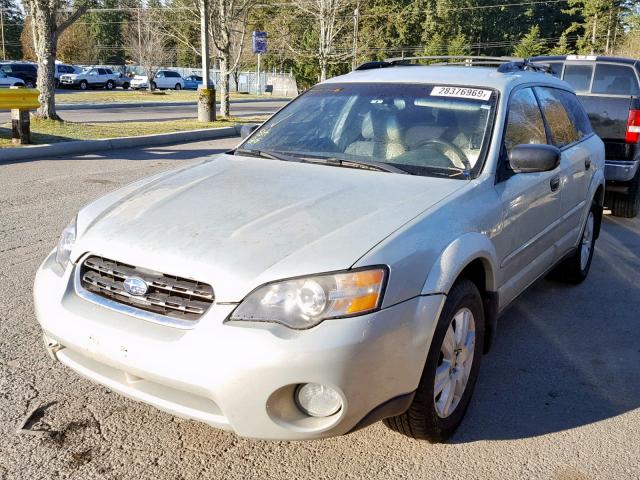 4S4BP61C857300444 - 2005 SUBARU LEGACY OUT GOLD photo 2