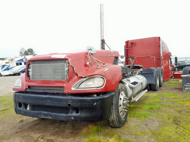1FUJA6CV48LZ50084 - 2008 FREIGHTLINER CONVENTION RED photo 2