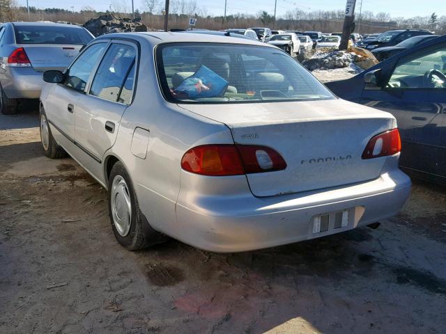 2T1BR12E5YC285244 - 2000 TOYOTA COROLLA VE GRAY photo 3