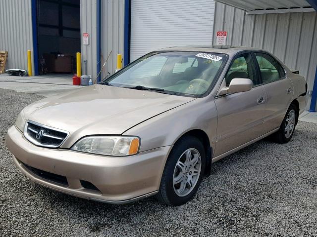 19UUA5663YA057887 - 2000 ACURA 3.2TL TAN photo 2