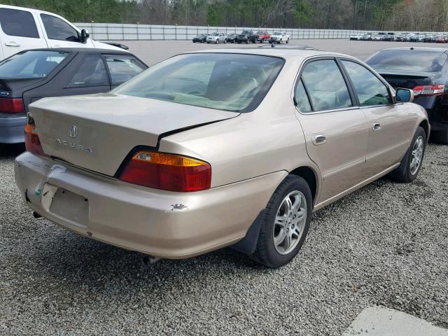 19UUA5663YA057887 - 2000 ACURA 3.2TL TAN photo 4