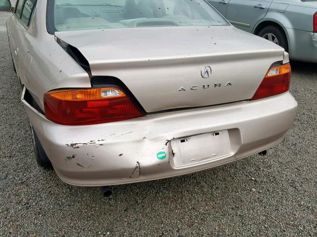 19UUA5663YA057887 - 2000 ACURA 3.2TL TAN photo 9