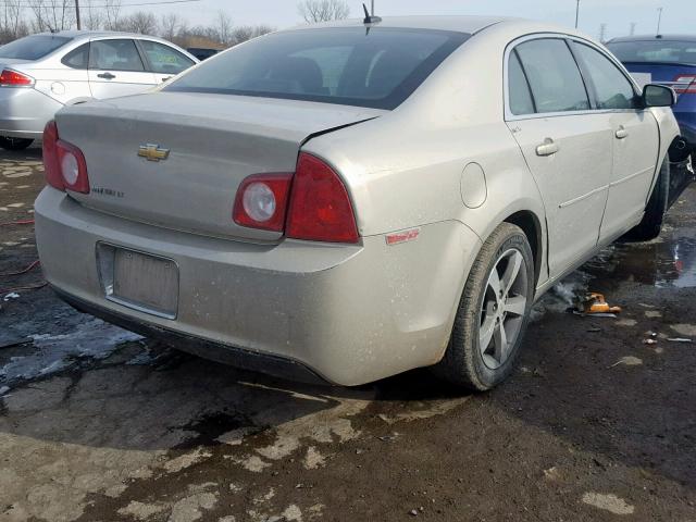 1G1ZC5E10BF160207 - 2011 CHEVROLET MALIBU 1LT 棕色 照片 4