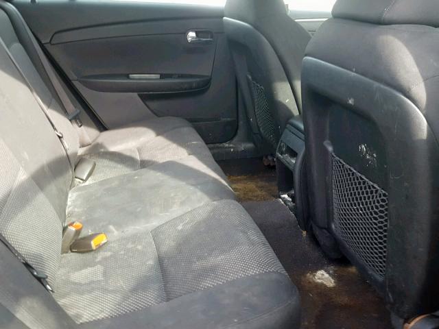 1G1ZC5E10BF160207 - 2011 CHEVROLET MALIBU 1LT 棕色 照片 6