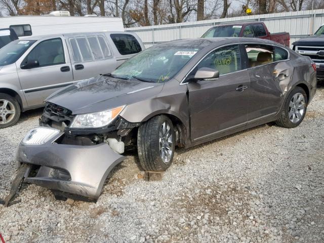 1G4GC5ED5BF229624 - 2011 BUICK LACROSSE C BROWN photo 2