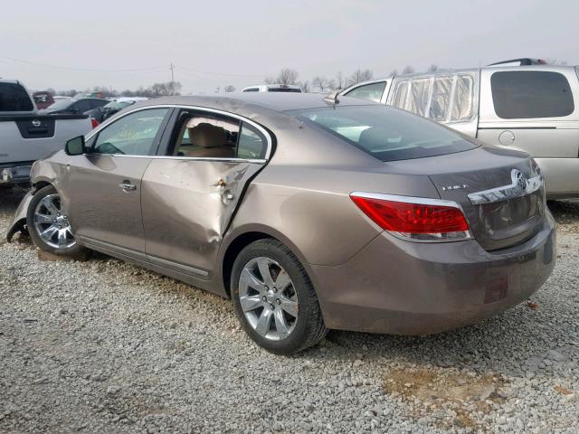 1G4GC5ED5BF229624 - 2011 BUICK LACROSSE C BROWN photo 3