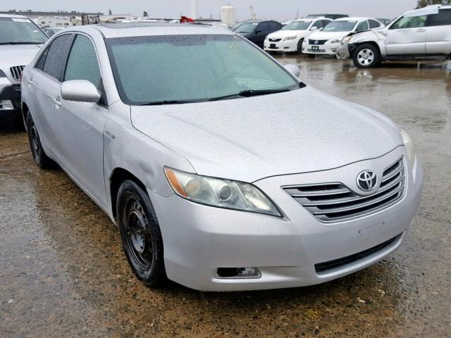 4T1BB46K38U034890 - 2008 TOYOTA CAMRY HYBR SILVER photo 1