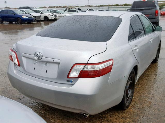 4T1BB46K38U034890 - 2008 TOYOTA CAMRY HYBR SILVER photo 4