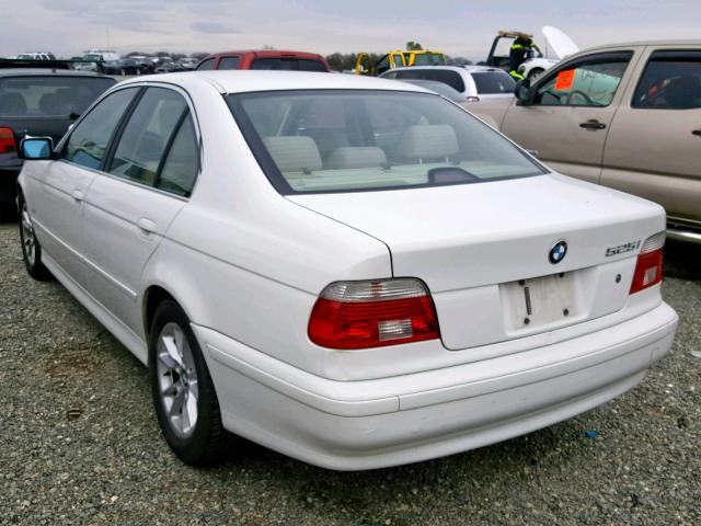 WBADT43483G028622 - 2003 BMW 525 I AUTO WHITE photo 3