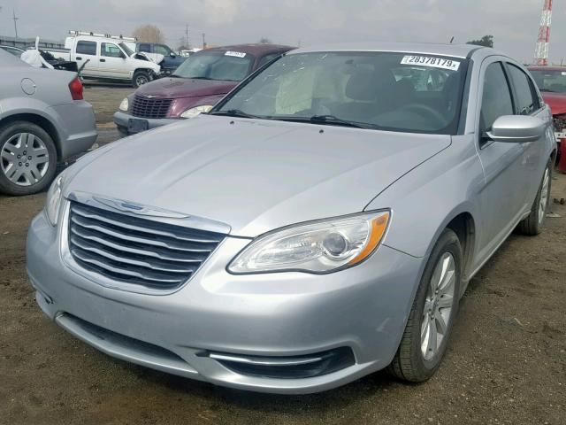 1C3CCBBG6CN272302 - 2012 CHRYSLER 200 TOURIN SILVER photo 2