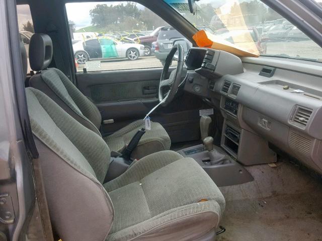 4S6CY58V9R4403731 - 1994 HONDA PASSPORT E GRAY photo 5