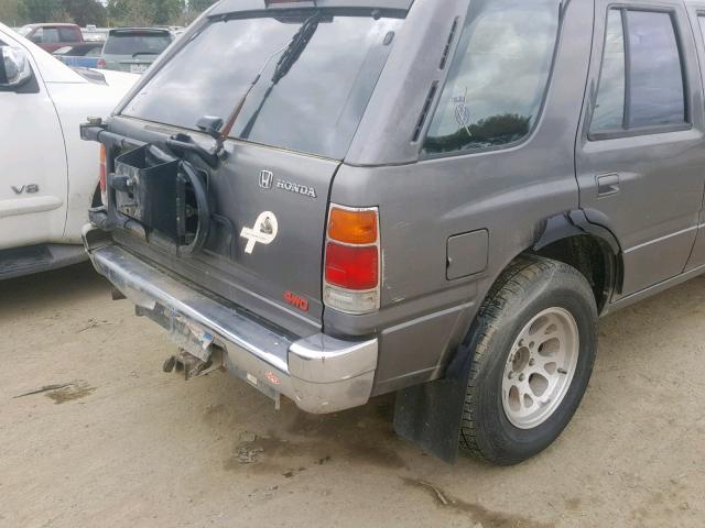4S6CY58V9R4403731 - 1994 HONDA PASSPORT E GRAY photo 9