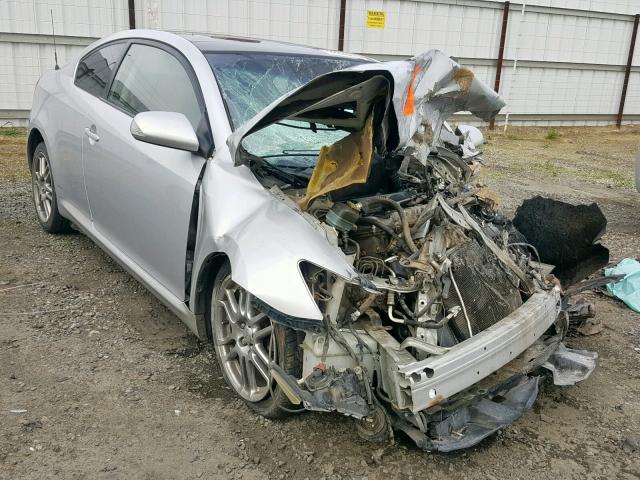 JTKDE177050039232 - 2005 TOYOTA SCION TC SILVER photo 1
