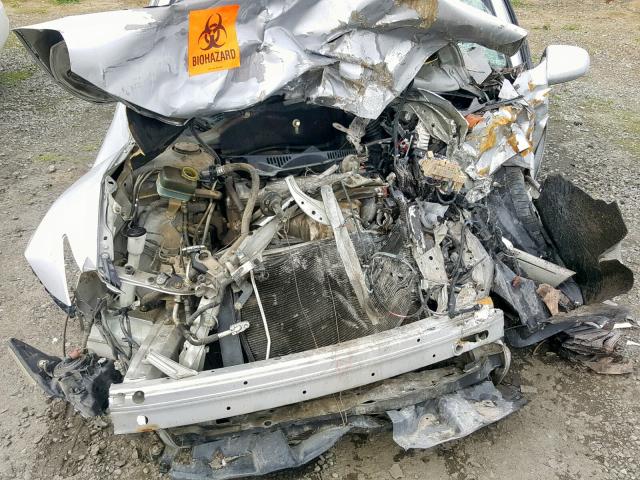 JTKDE177050039232 - 2005 TOYOTA SCION TC SILVER photo 7