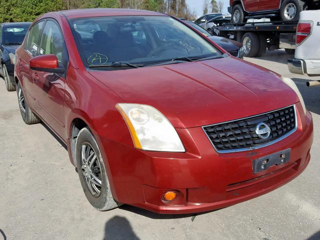 3N1AB61E98L670448 - 2008 NISSAN SENTRA 2.0 RED photo 1