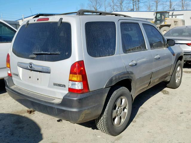 4F2CZ06104KM06129 - 2004 MAZDA TRIBUTE ES 银色 照片 4