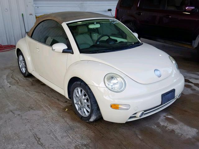 3VWCM31Y45M368884 - 2005 VOLKSWAGEN NEW BEETLE Beige Foto 1