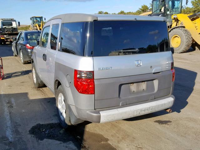 5J6YH17523L006818 - 2003 HONDA ELEMENT EX GRAY photo 3