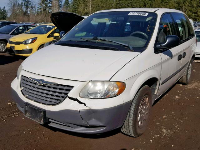 1C4GJ25B42B668845 - 2002 CHRYSLER VOYAGER WHITE photo 2