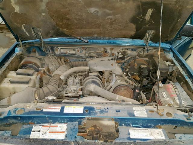 1FTCR10A1TPB10598 - 1996 FORD RANGER TEAL photo 7