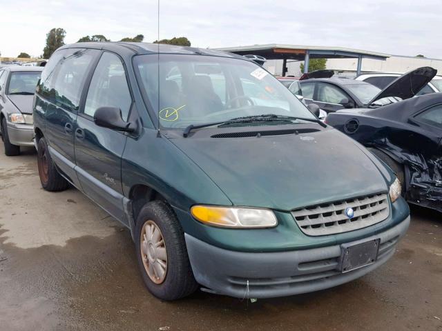 2P4GP45R2VR361781 - 1997 PLYMOUTH VOYAGER SE GREEN photo 1