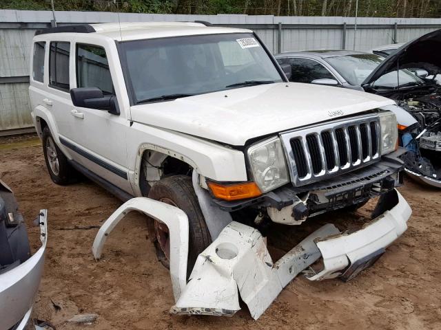 1J8HG48N58C153269 - 2008 JEEP COMMANDER WHITE photo 1