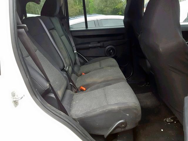 1J8HG48N58C153269 - 2008 JEEP COMMANDER WHITE photo 6