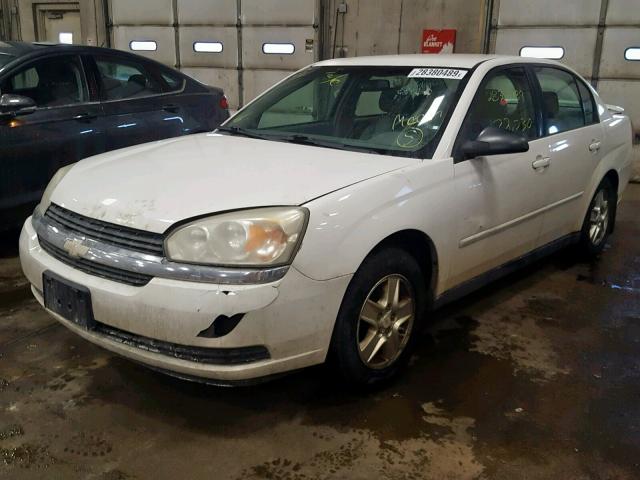 1G1ZT54814F240665 - 2004 CHEVROLET MALIBU LS WHITE photo 2
