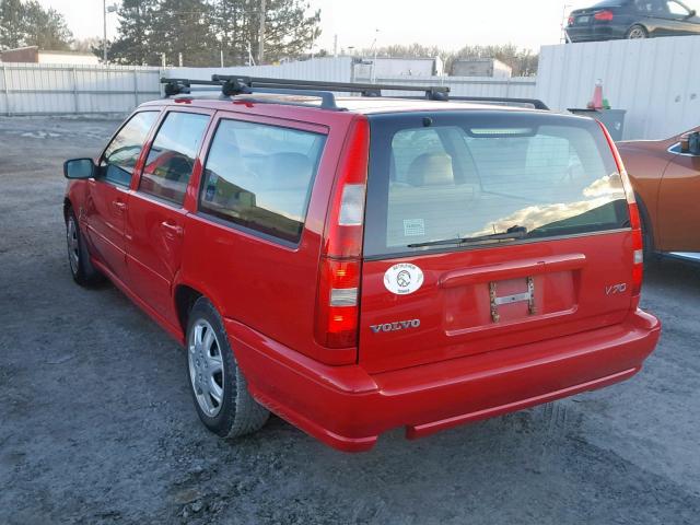 YV1LW61J1Y2646809 - 2000 VOLVO V70 BASE RED photo 3