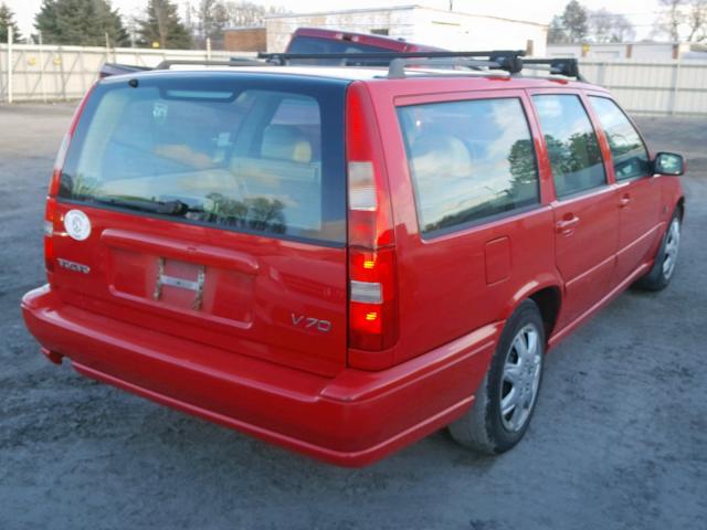 YV1LW61J1Y2646809 - 2000 VOLVO V70 BASE RED photo 4