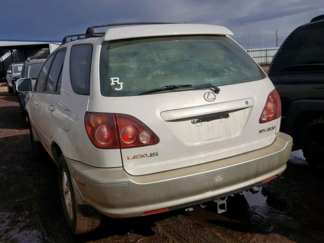 JT6HF10U4X0028847 - 1999 LEXUS RX 300 CREAM photo 3