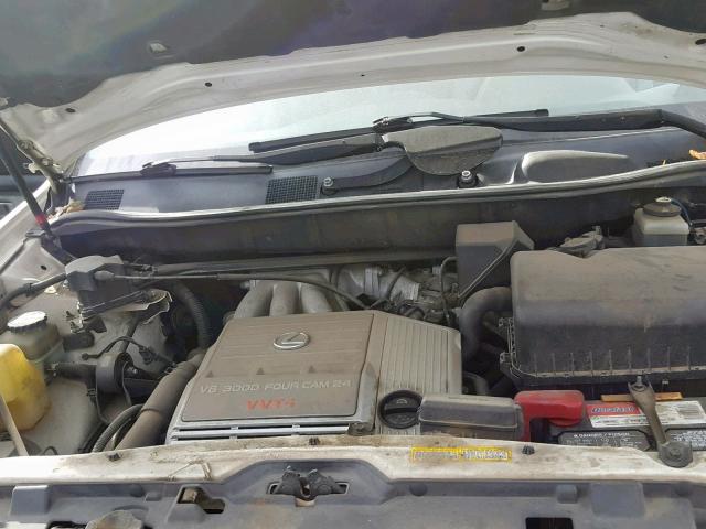 JT6HF10U4X0028847 - 1999 LEXUS RX 300 CREAM photo 7