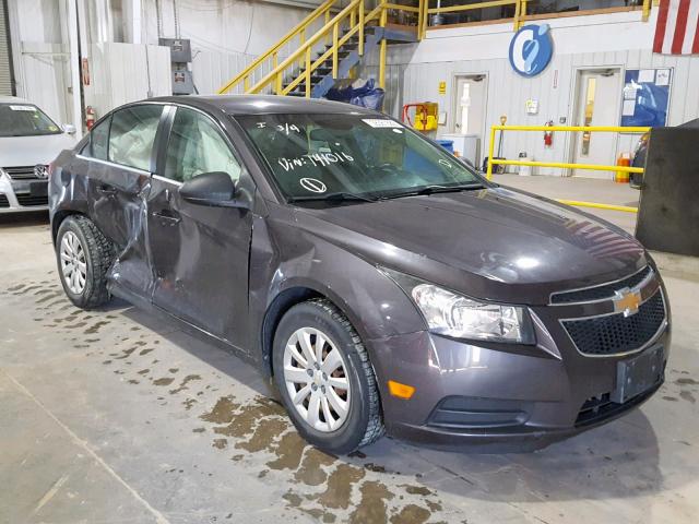 1G1PC5SH4B7141016 - 2011 CHEVROLET CRUZE LS BLUE photo 1