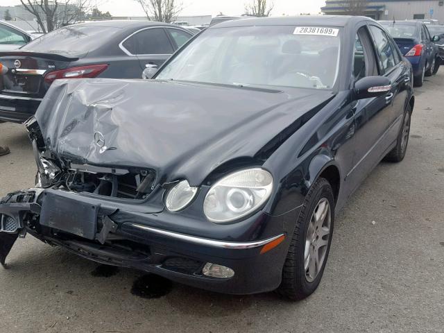 WDBUF65J24A489911 - 2004 MERCEDES-BENZ E 320 BLACK photo 2