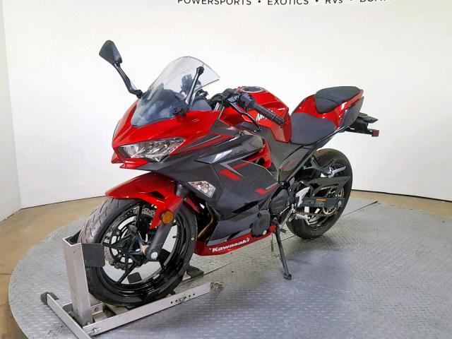 JKAEXKG14KDA22605 - 2019 KAWASAKI EX400 RED photo 4