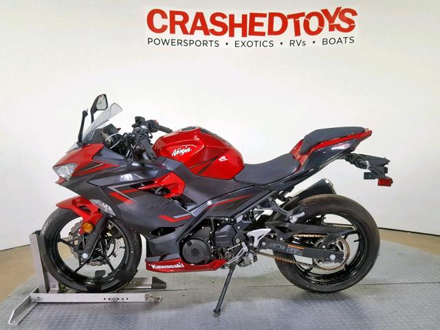 JKAEXKG14KDA22605 - 2019 KAWASAKI EX400 RED photo 5