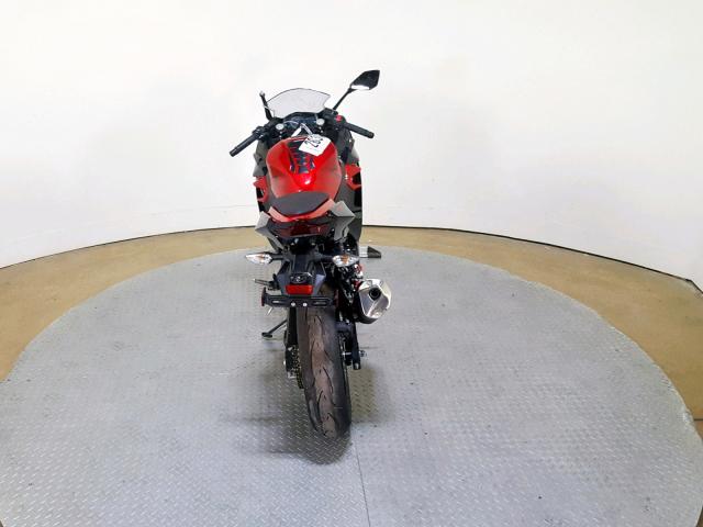 JKAEXKG14KDA22605 - 2019 KAWASAKI EX400 RED photo 9