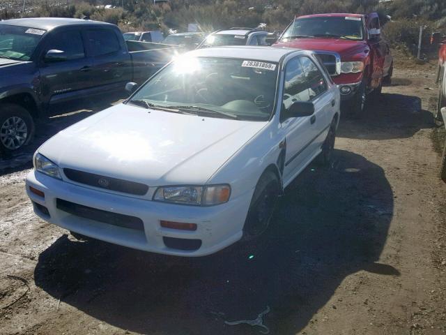 JF1GF4359YH807146 - 2000 SUBARU IMPREZA L WHITE photo 2