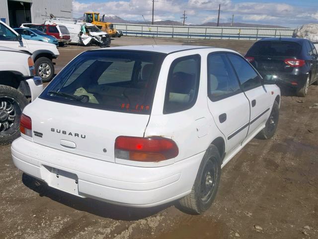 JF1GF4359YH807146 - 2000 SUBARU IMPREZA L WHITE photo 4