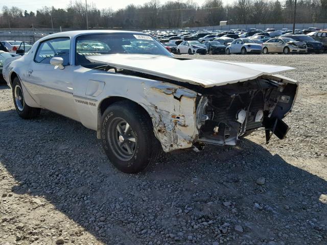 2W87Z8N176326 - 1978 PONTIAC TRANSAM WHITE photo 1